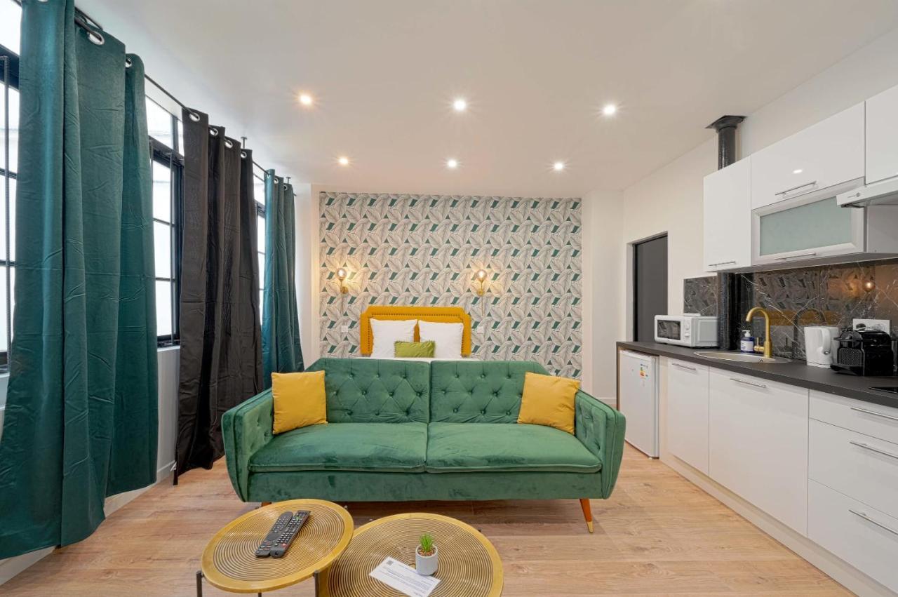 Modern Studio Apartment For 3 Parijs Buitenkant foto
